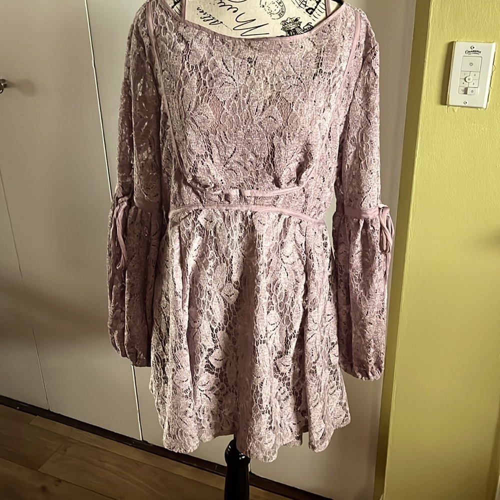 Free People dress, size L, light purple color
